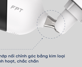 CAMERA FPT IQ3S - Camera an ninh thông minh Full HD+ Tích hợp AI, đàm thoại 2 chiều.
