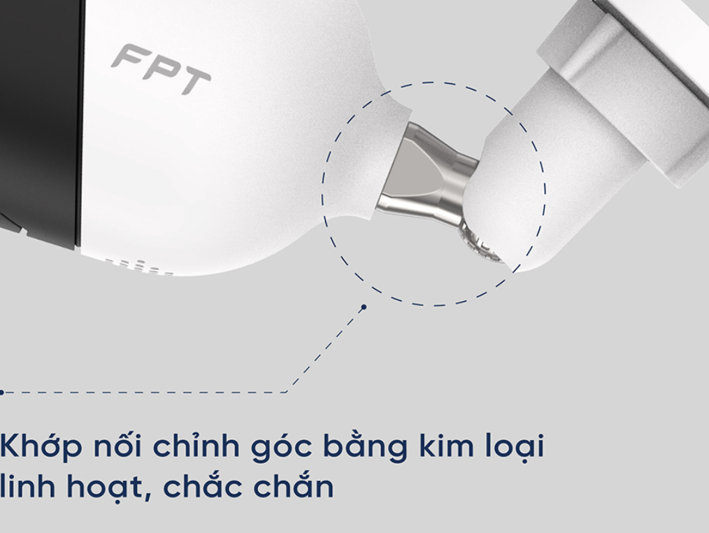 CAMERA FPT IQ3S - Camera an ninh thông minh Full HD+ Tích hợp AI, đàm thoại 2 chiều.