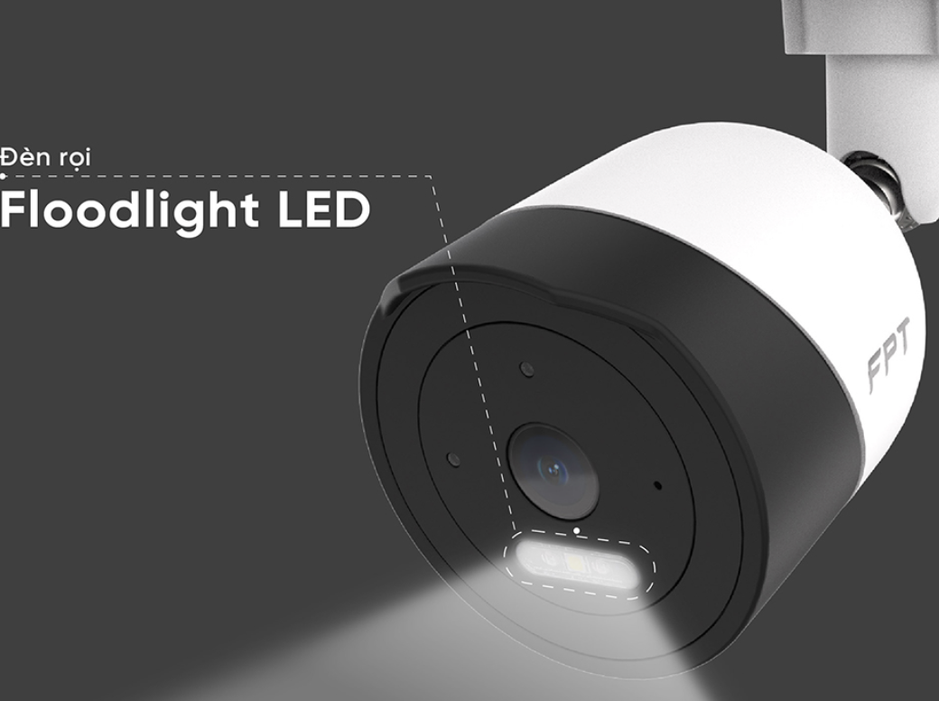 CAMERA FPT IQ3S - Camera an ninh thông minh Full HD+ Tích hợp AI, đàm thoại 2 chiều.